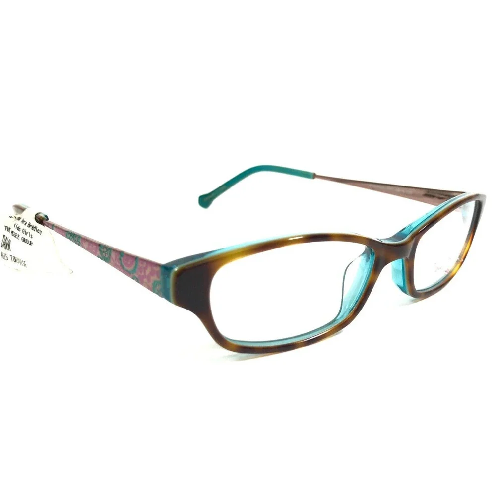 Vera Bradley Petite Eyeglasses Frames VB Dawn Tutti Fruitti TFI Blue 46-15-130